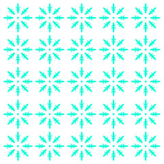 SCANDINAVIAN CHRISTMAS WINTER SNOWFLAKES PATTERN TEXTURE BACKGROUND VECTOR