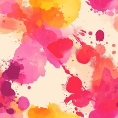 Obraz premium Abstract Watercolor Splatter Pattern Design