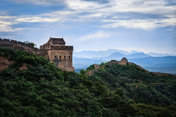Beautiful Great Wall of China - Unesco World Heritage site