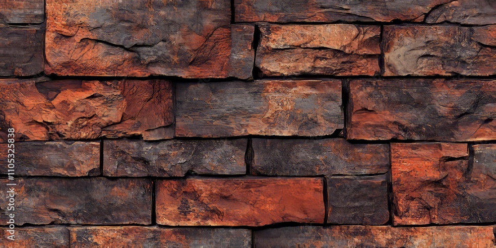 Aufkleber brick stone texture is ideal for creating unique wallpaper and background designs. this brick stone 