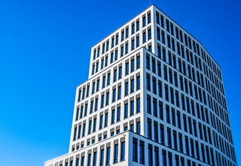 typical windows at an office building