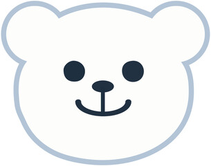 polar bear icon 
