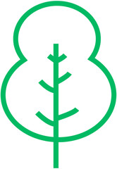 Tree Line Icon
