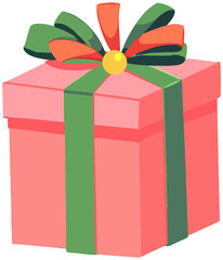 Christmas gift box icon