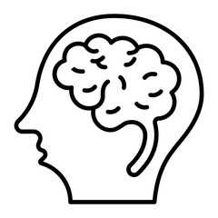 Overactive Mind line icon