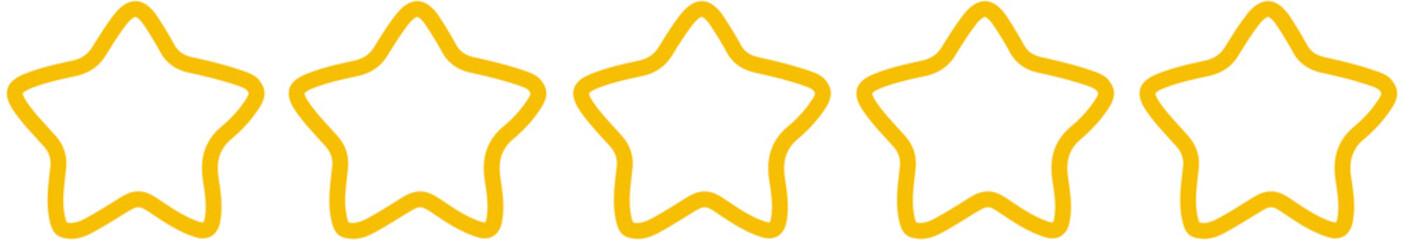 Zero Star Rating icon