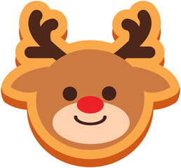 Elk Christmas cookies 