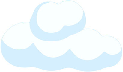 Hand drawn snow icon