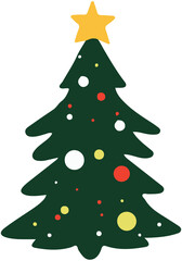 Christmas tree icon