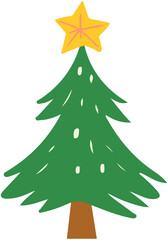 Christmas tree icon