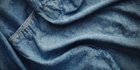 Denim blue jeans texture showcases the unique patterns and details of denim jeans, highlighting the fabric s quality and appeal. Explore the captivating denim jeans texture in this image.