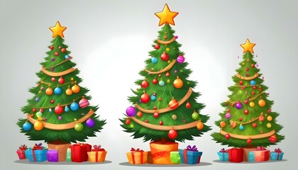 christmas tree and gifts