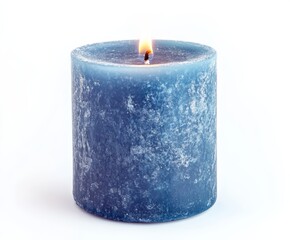 Candle isolated on white background