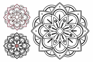 Detailed Mandala Coloring Pages for Relaxation and Creativity