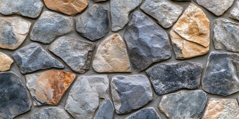 Closeup of a ceramic stone wall texture, showcasing detailed ceramic stone wall patterns ideal for background design and artistic projects, emphasizing the unique qualities of ceramic stone walls.