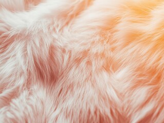 Soft fluffy fur texture with warm lighting
