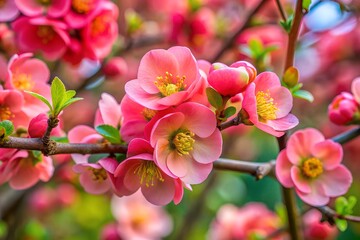 pink blossom in spring