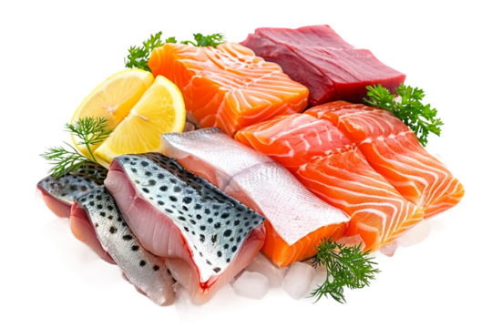 All-Natural Fish Food Pack for Optimal Nutrition Isolated on Transparent Background