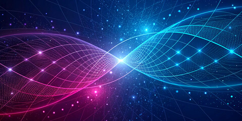 a colorful wave with the words sparkle on the bottom.