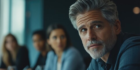 Intense Corporate Meeting