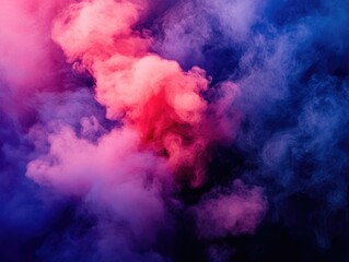 Fototapeta premium Smoke Bomb Artistic