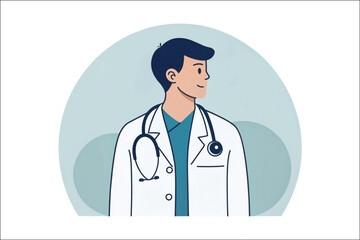 Fototapeta premium medical doctor icon