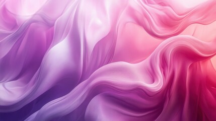 Fototapeta premium Modern abstract background with pink and purple gradient waves, soft textures blending together, concept of creativity and elegance, futuristic design.