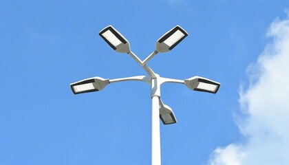 Future tech street: Solar street lamps light up eco-friendly life