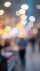 Fototapeta premium Abstract blur glass background with colorful lights and reflections, texture, modern