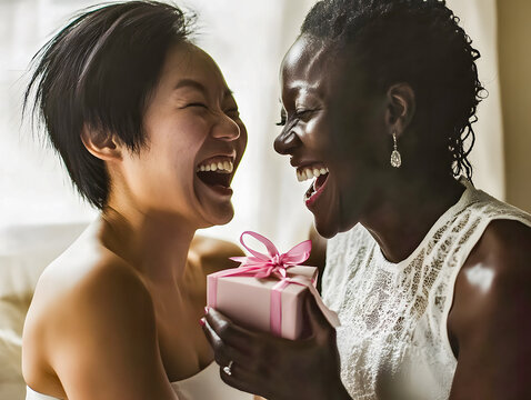 Laughter and Joy in Gift Exchange