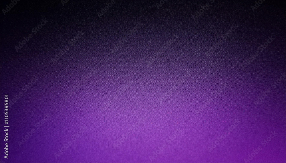 Poster black and purple color gradient with noise texture effect. abstract backdrop.