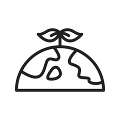 Environment Icon vector image. Suitable for use on web apps, mobile apps, and print media