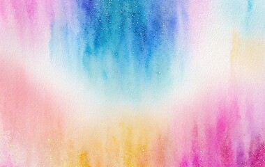 Pastel watercolor gradient with golden stars.