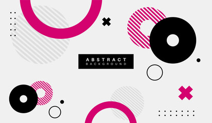 Obraz premium Abstract colorful shapes background vector design