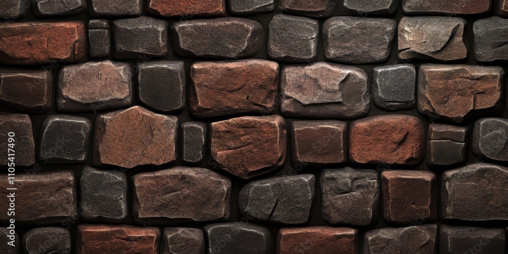 Poster brick stone texture is ideal for creating unique wallpaper and background designs. this brick stone 