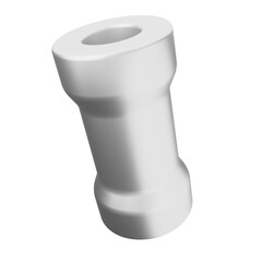 3d silver geometric abstract