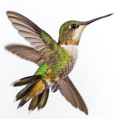 Fototapeta premium A beautiful Humming Bird Berillyne.