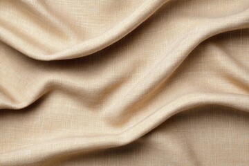 Natural Linen Fabric Background: Textured, Warm Beige, Soft, Earthy Tones, Neutral 