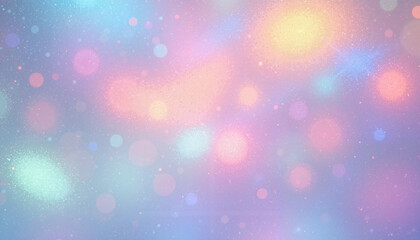 Obraz premium A good background with pastel bokeh light effects