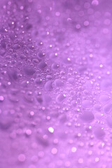 Tiny Bubbles on a Colour Background Condensation Pink Steam Water