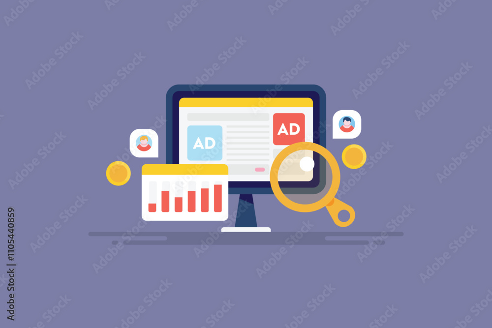 Poster digital advertising network reaches audience using impression and visibility technology, spending mo