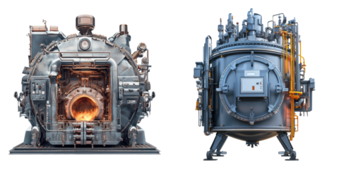 Multi functional state of the art isolated on transparent background, Set of