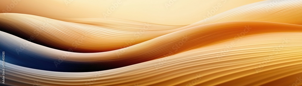 Aufkleber abstract waves of soft colors blend seamlessly, creating a soothing and dynamic visual experience.