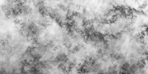 Abstract black and white background with puffy smoke clouds, Grunge watercolor painting. swirls misty fog isolated, background. Gray grunge painted paper textured canvas for design watercolor vector.