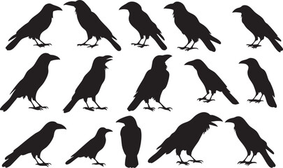 Abstract Crow Vector Illustration