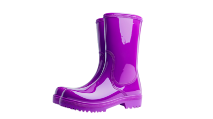 Footwear fashion isolated shoe design background foot style boot rubber spring clothing two women rain pair boots