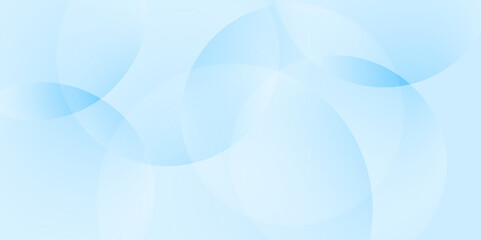 blue background with white circle rings. Blue gradient minimal vector background with circle difference shape. geometric website landing page or banner template modern style vector illustration.	
