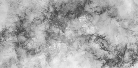 Abstract black and white background with puffy smoke clouds, Grunge watercolor painting. swirls misty fog isolated, background. Gray grunge painted paper textured canvas for design watercolor vector.