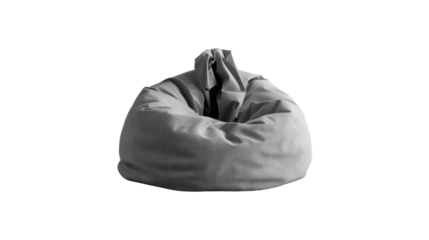 Grey lazy bag, bean bag