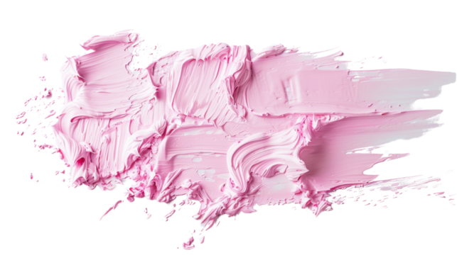 ight pink brush stroke, isolated